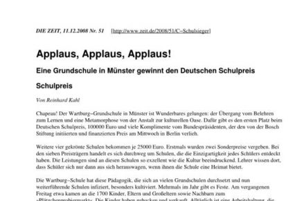 DIE ZEIT Deutscher Schulpreis. Münster