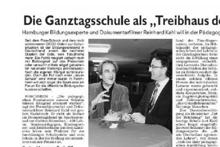 Vortrag in Forchheim