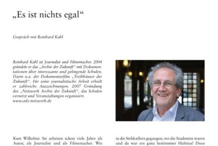 Interview  Es ist nichts egal