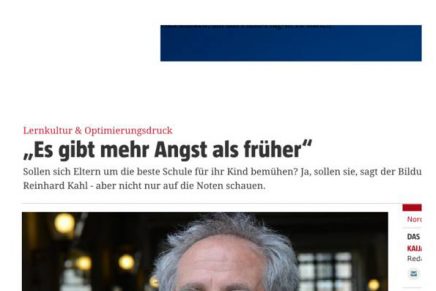 Lernkultur Interview taz Drucker