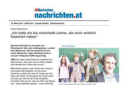 Interview OÖ Nachrichten