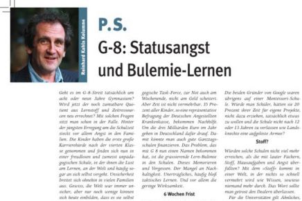 PS 3 G-8: Statusangst & Bulimie