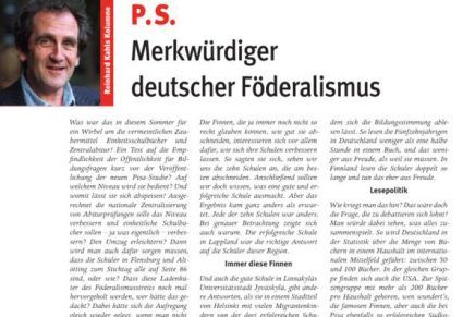 PS 9 Merkwürdiger Föderalismus