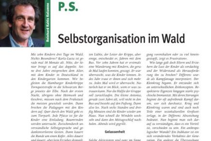 PS 7 Selbstorganisation im Wald