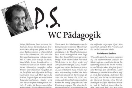 PS 3 WC Pädagogik