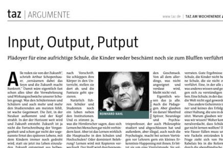 taz input, output,putput