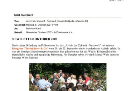 newsletter adz-netzwerk