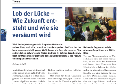 Lob der Lücke – Wie Zukunft entsteht und wie sie versäumt wird Lob der Lücke – Wie Zukunft entsteht und wie sie versäumt wird