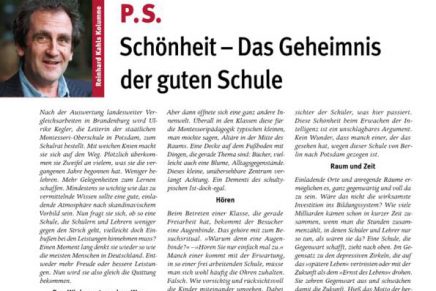 PS 10 Schönheit Das Geheimnis der guten Schule