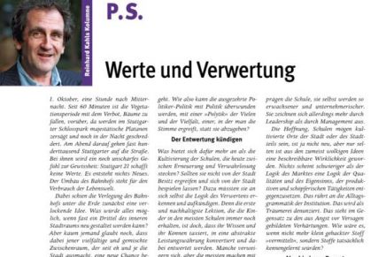 PS 11 Werte und Verwertung