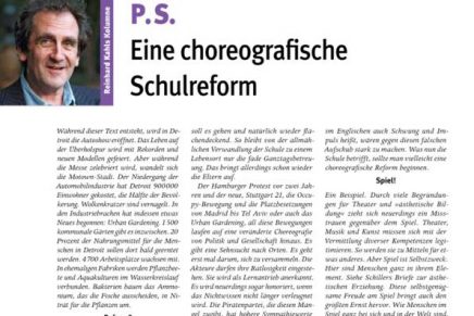 PS 2 Choreografische Schulreform