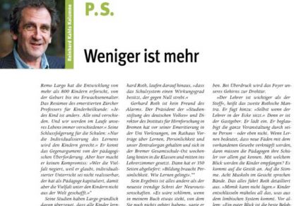 PS 4 Weniger ist mehr