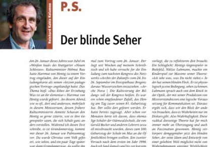 PS 5 Der blinde Seher