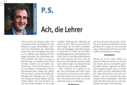 PS 6 Ach, die Lehrer