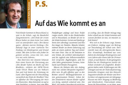 PS 9 Auf das Wie kommt es an