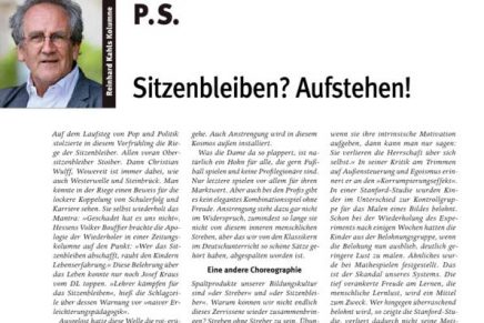 PS 4 Sitzenbleiben? Aufstehen!