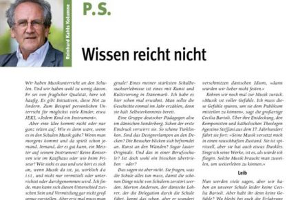 PS 7 Wissen reicht nicht