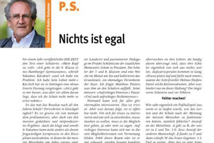 PS 9 Nichts ist egal