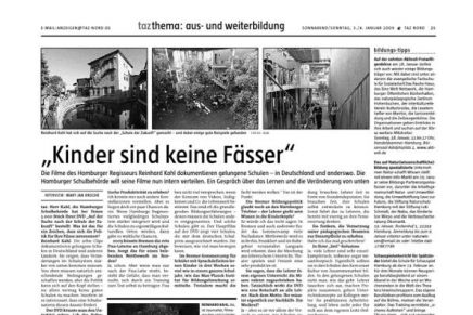 taz  Kinder sind keine Fässer